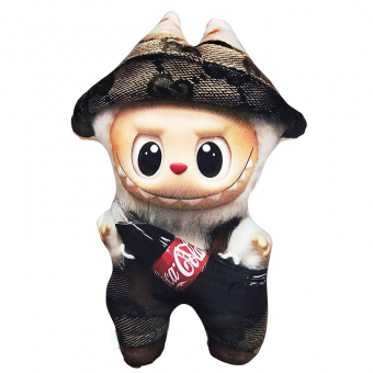 Купить 3D-подушка "Labubu4" 45 см. оптом
